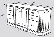 solid-wood-credenza-drawing