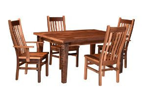 Almanzo Reclaimed Barnwood Dining Furniture Collection