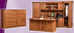 Custom Solid Wood Office Furniture