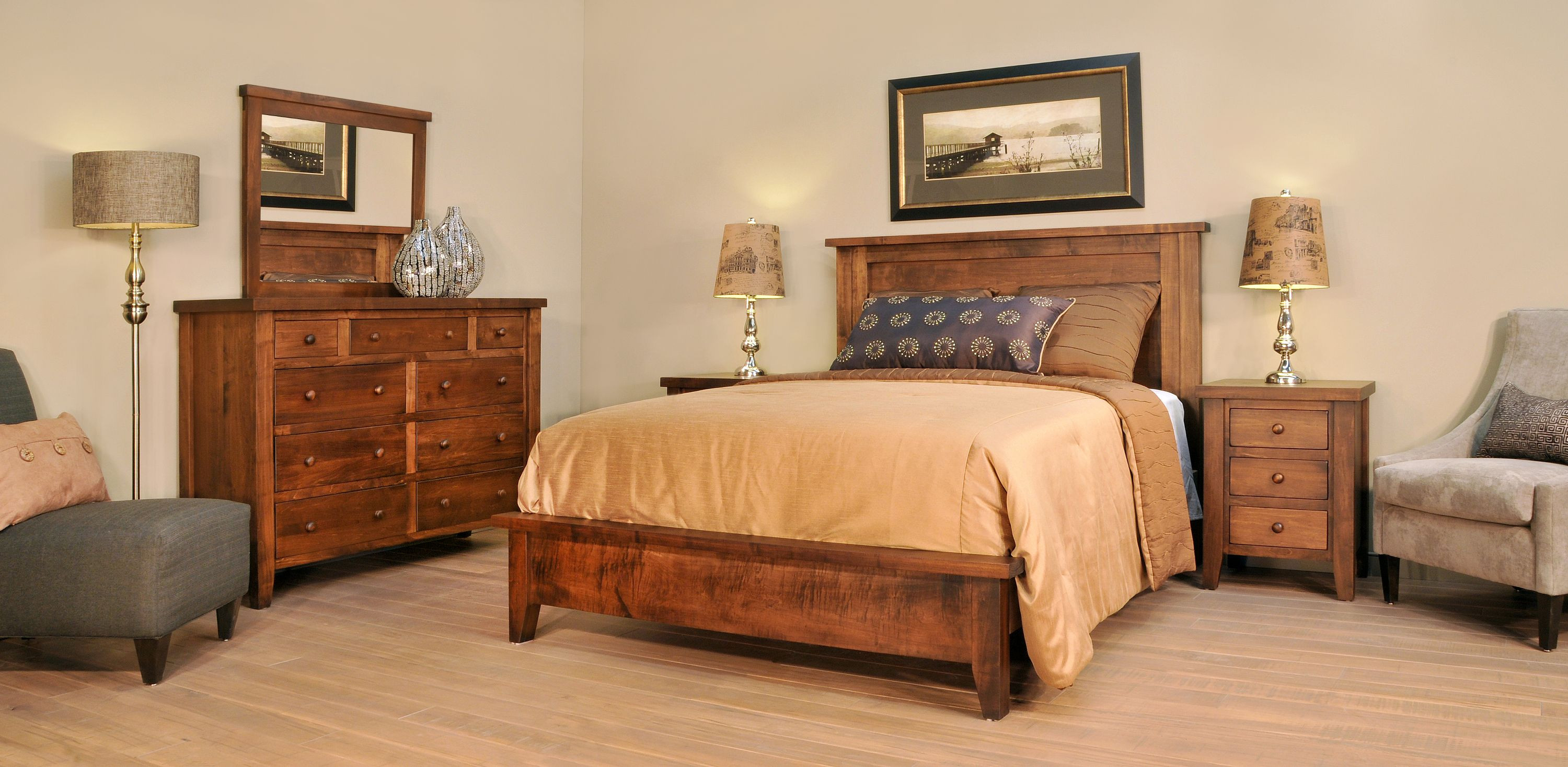 Ruff Sawn Farmhouse Bedroom Collection