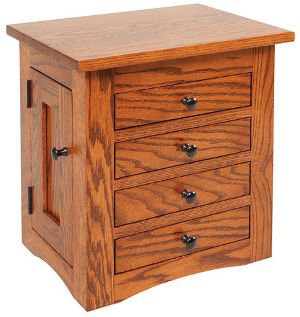 Amish Dresser Top Jewelry Chests and Jewelry Boxes