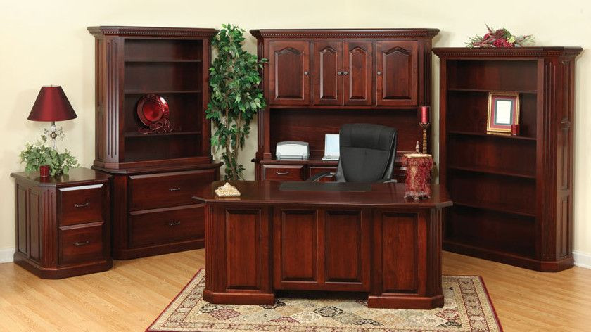 Solid Wood Office Furniture Collections