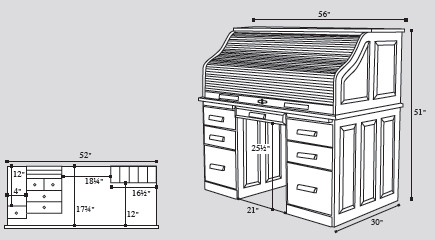 solid-wood-computer-roll-top-desk