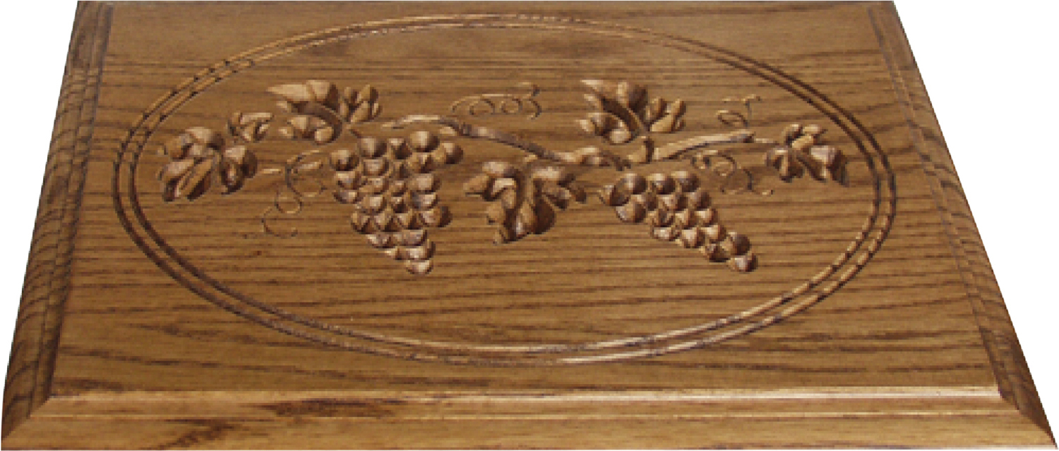 Grapes Engraving