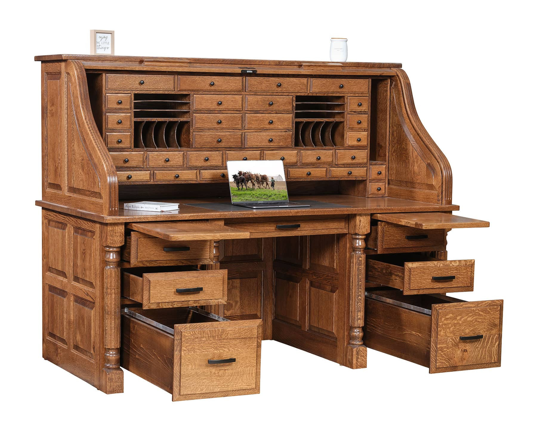 solid-wood-executive-roll-top-desk
