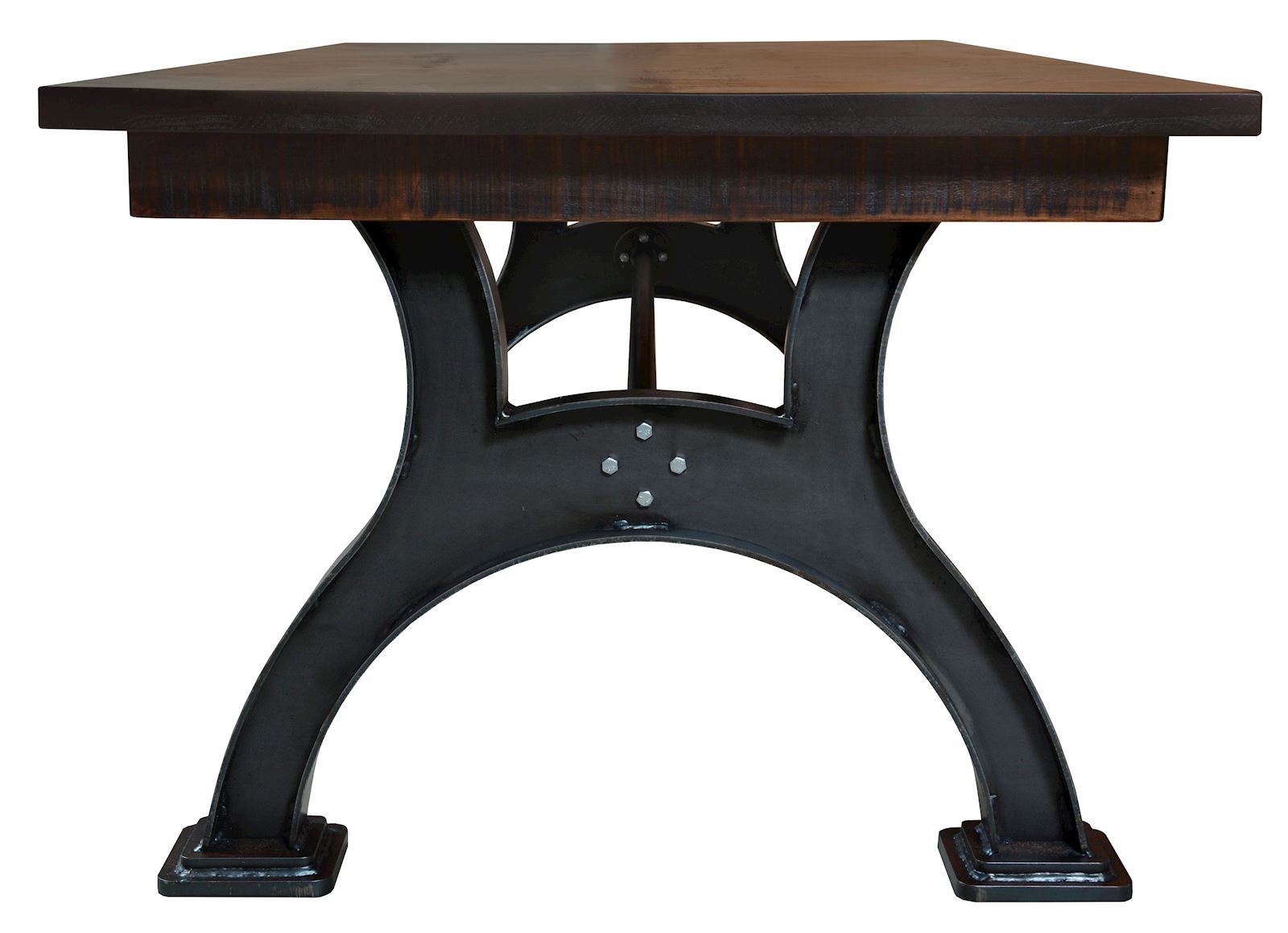 ruff-sawn-industrial-solid-wood-table