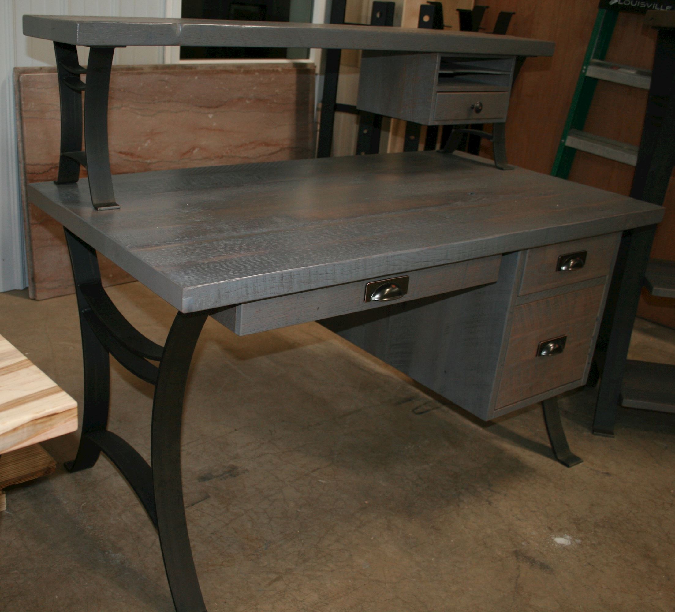 Amish Reclaimed Barnwood Desk