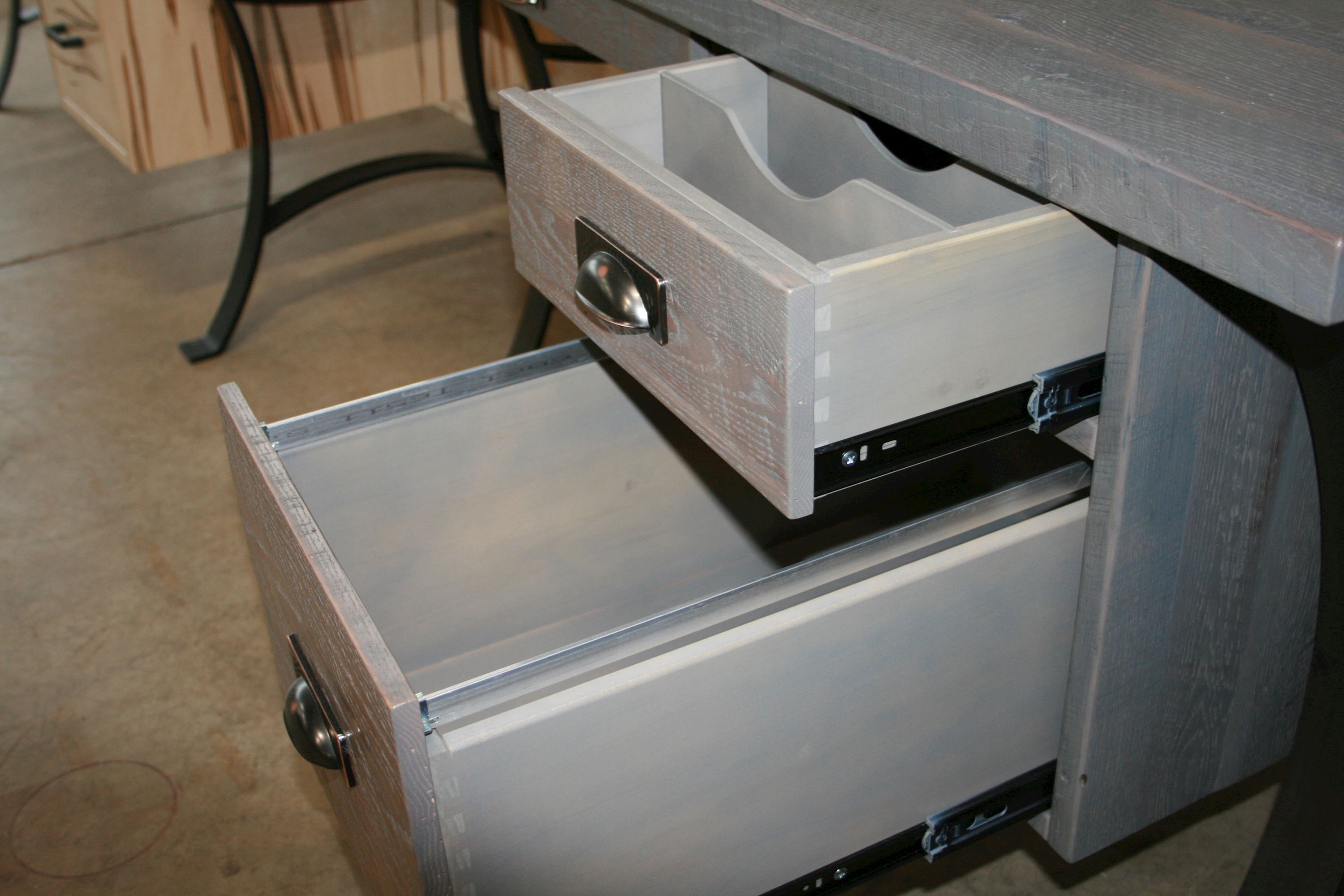 Amish Reclaimed Barnwood Desk