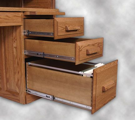 solid-wood-desk-drawers