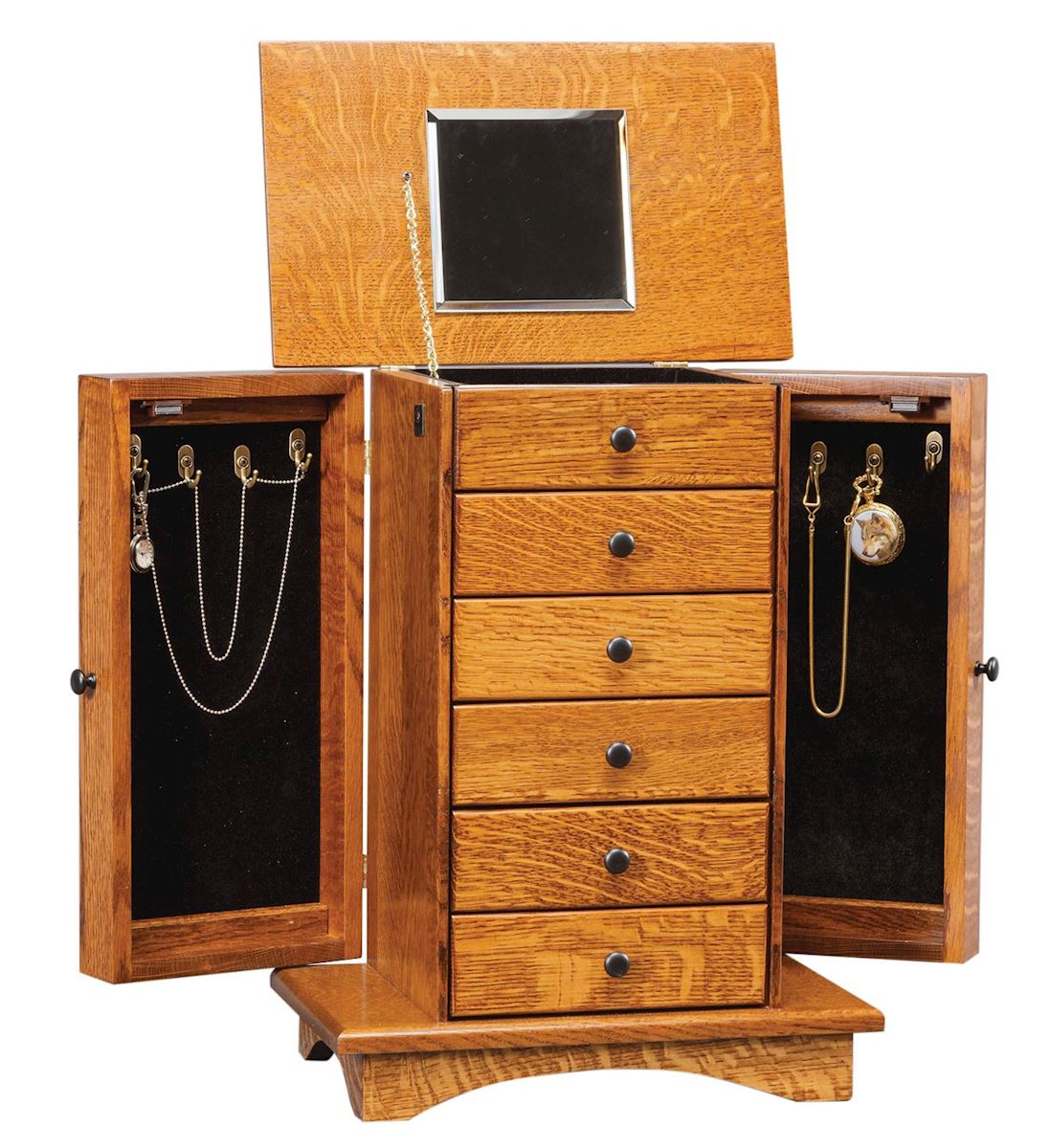 shaker-solid-wood-jewelry-cabinet