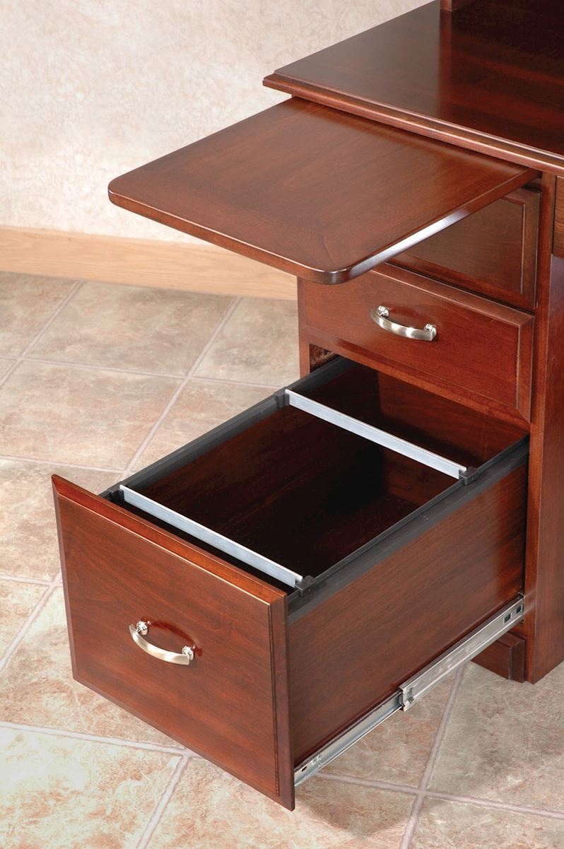 Newport Solid Wood Executive Desk Free Delivery