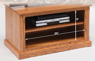 Small Solid Wood TV Stand - Free Delivery