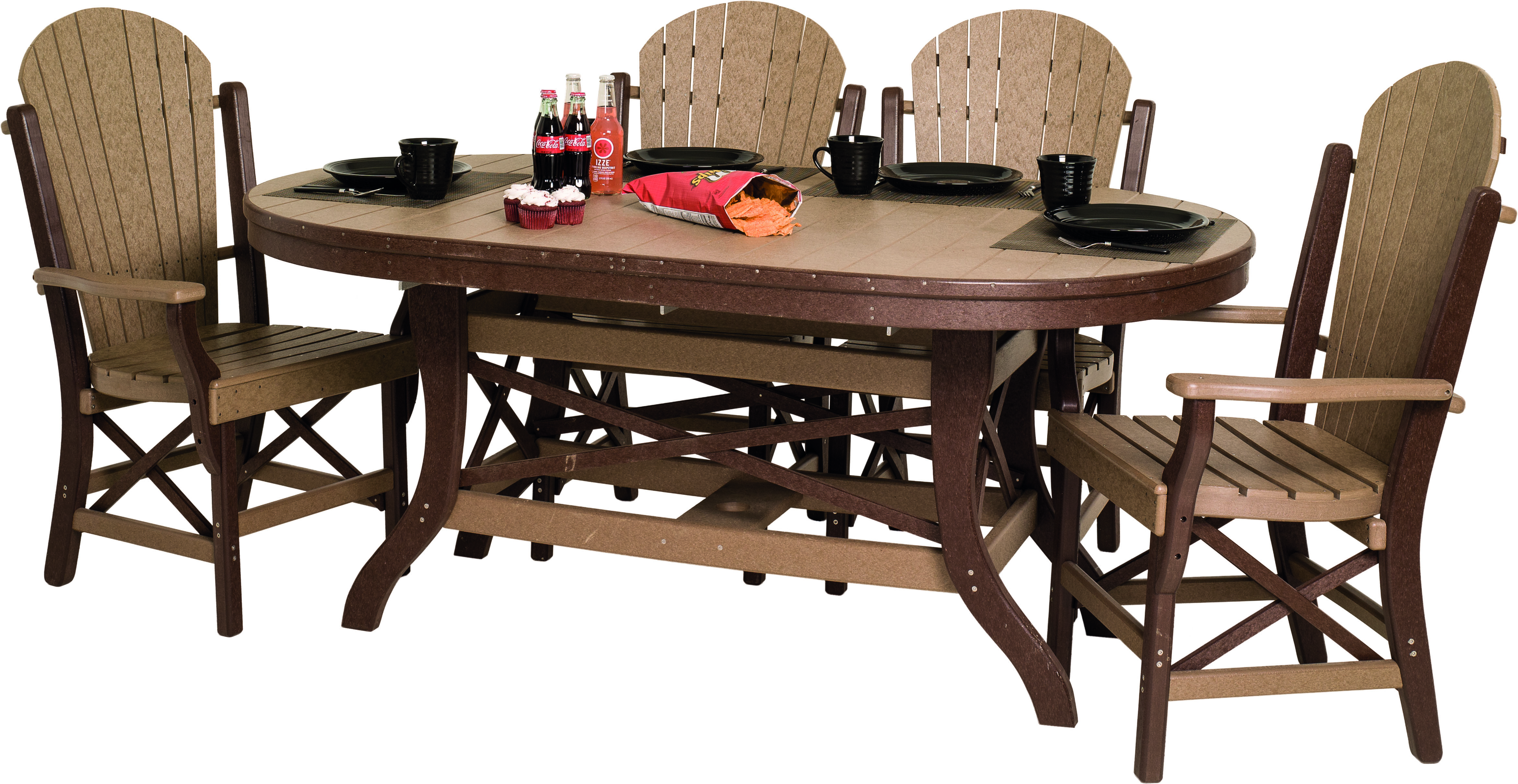 Fanback Poly Outdoor Furniture Collection