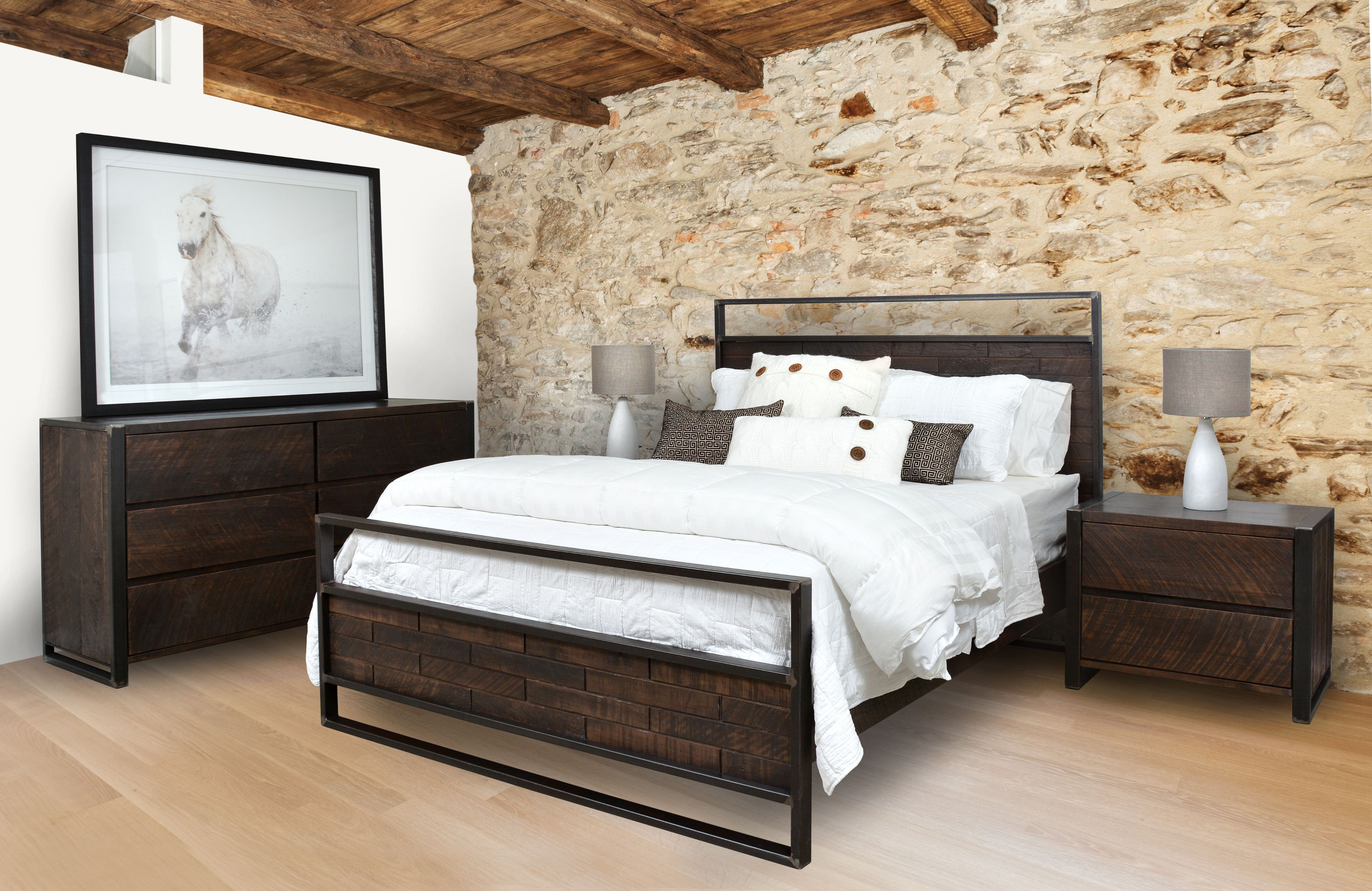 Ruff Sawn Carson Bedroom Collection