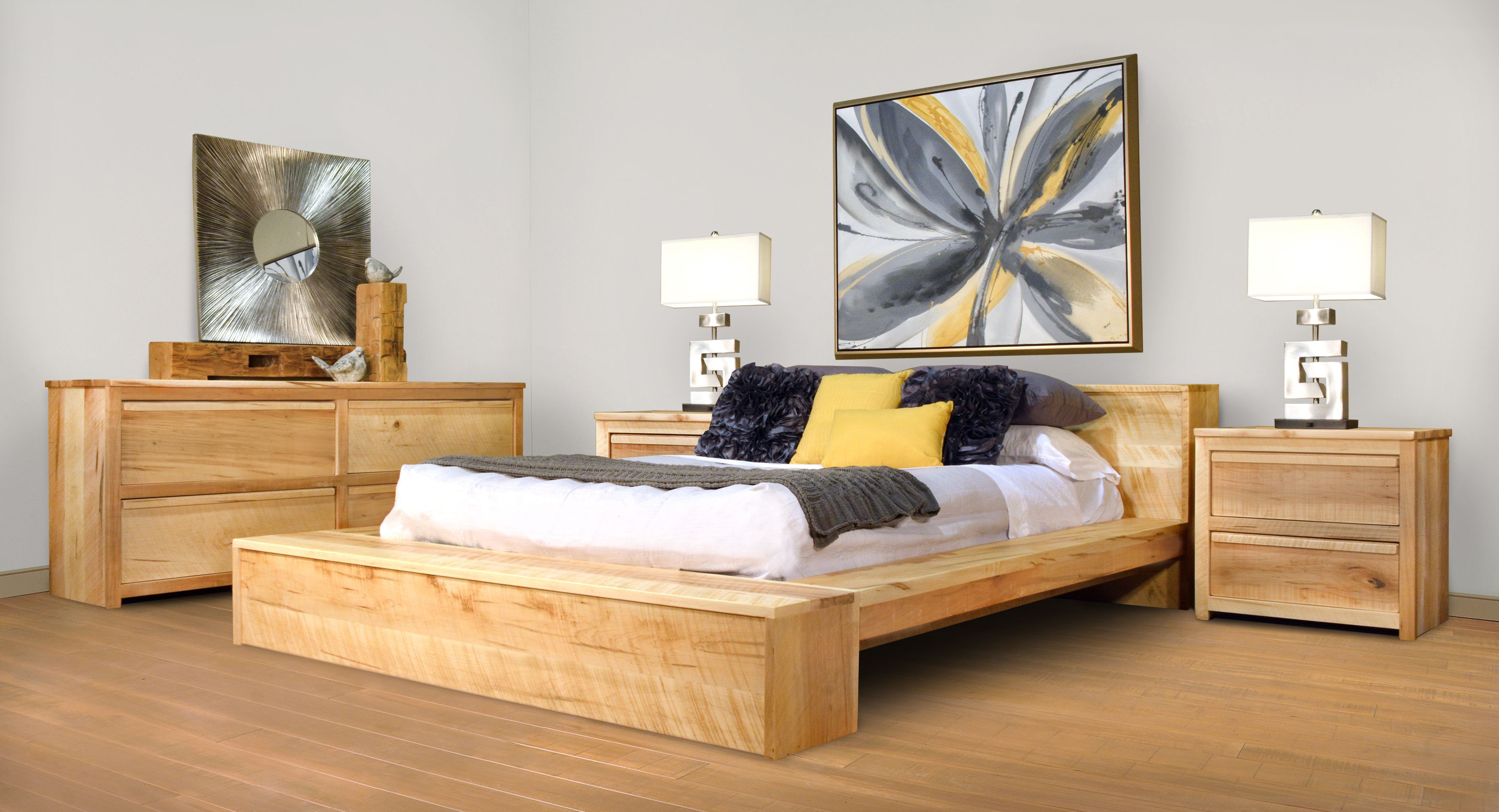 Ruff Sawn Hugo Bedroom Furniture Collection