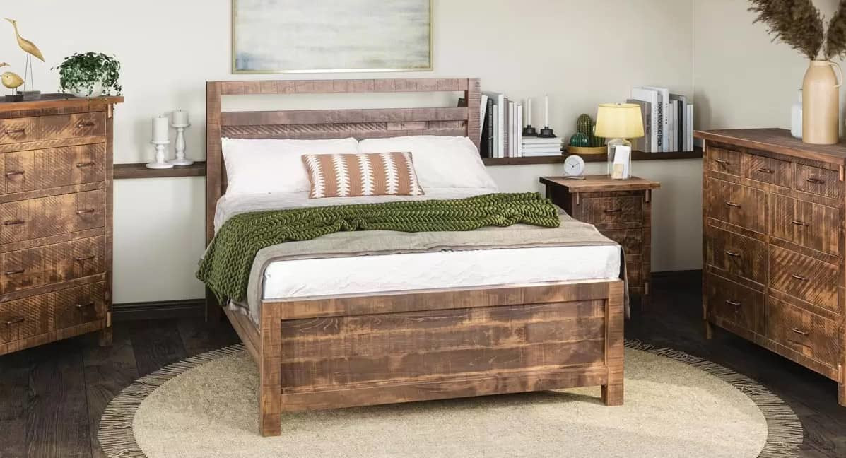 Sawmarks Redstone Bedroom Collection