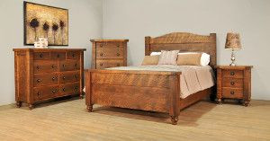 Ruff Sawn Tahoe Bedroom Collection
