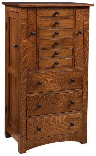 Amish Jewelry Armoire