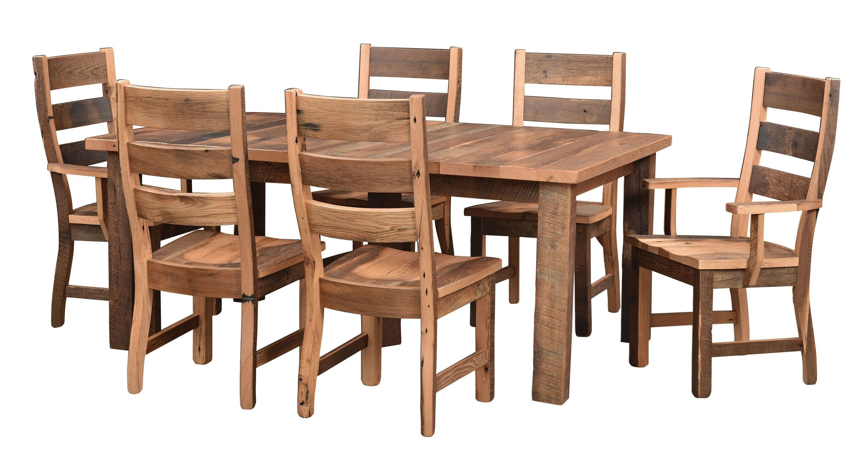 Barlette Reclaimed Barnwood Dining Furniture Collection