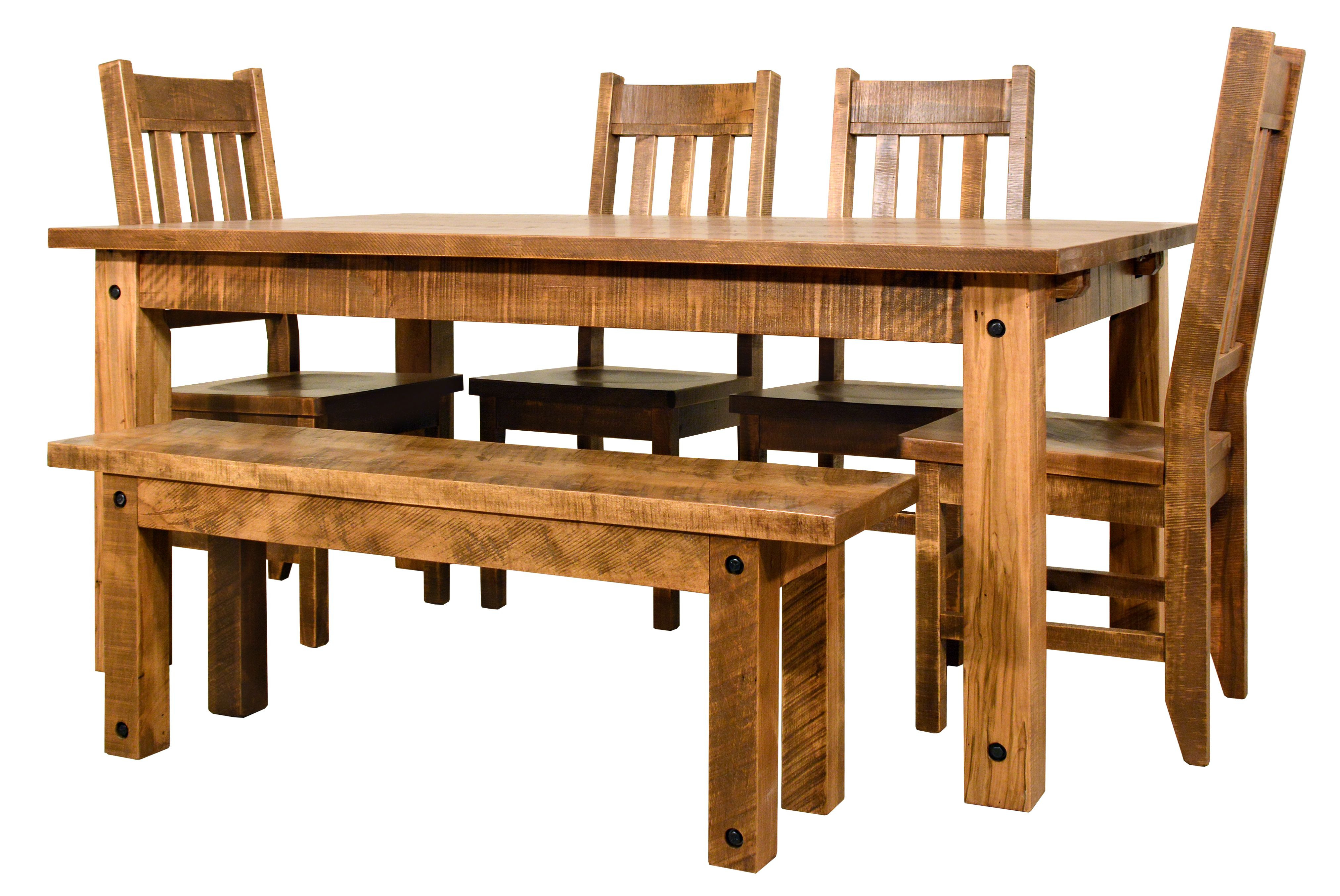 Ruff Sawn Adirondack Dining Furniture