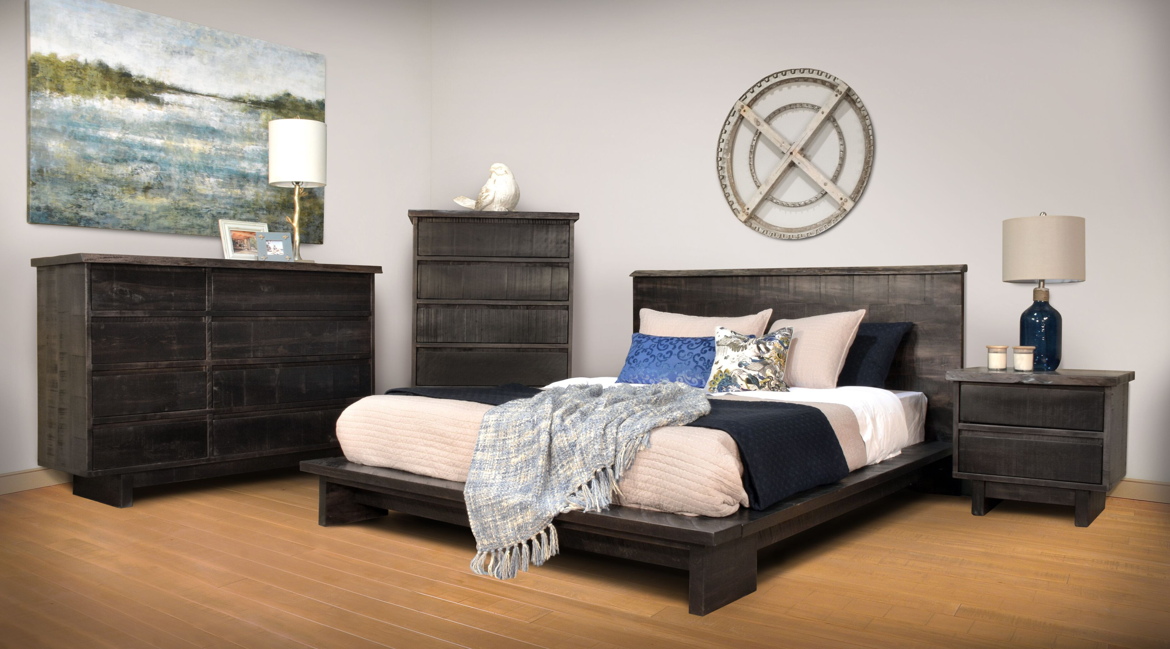 Ruff Sawn Modelli Bedroom Furniture Collection