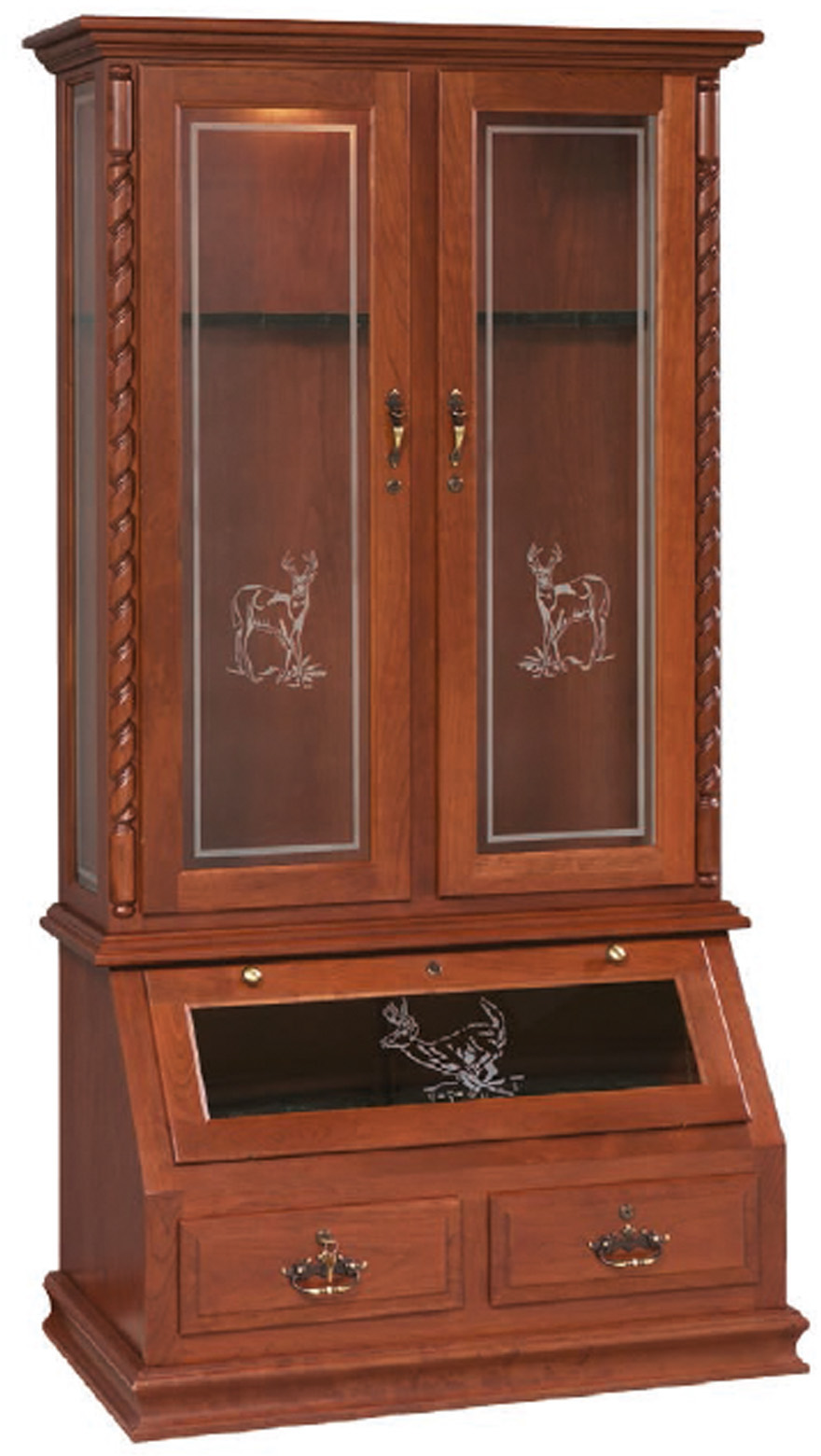 Solid Wood Gun Cabinets