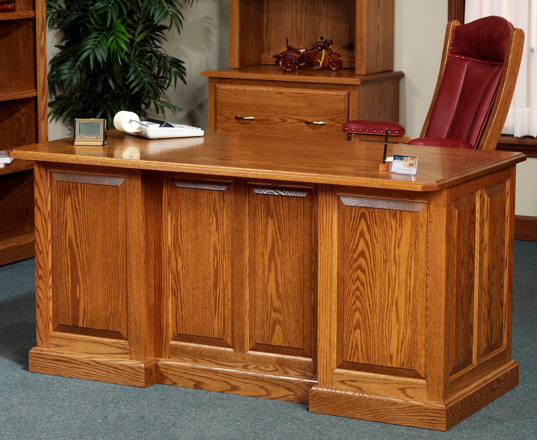 Highland Solid Wood Executive Desk