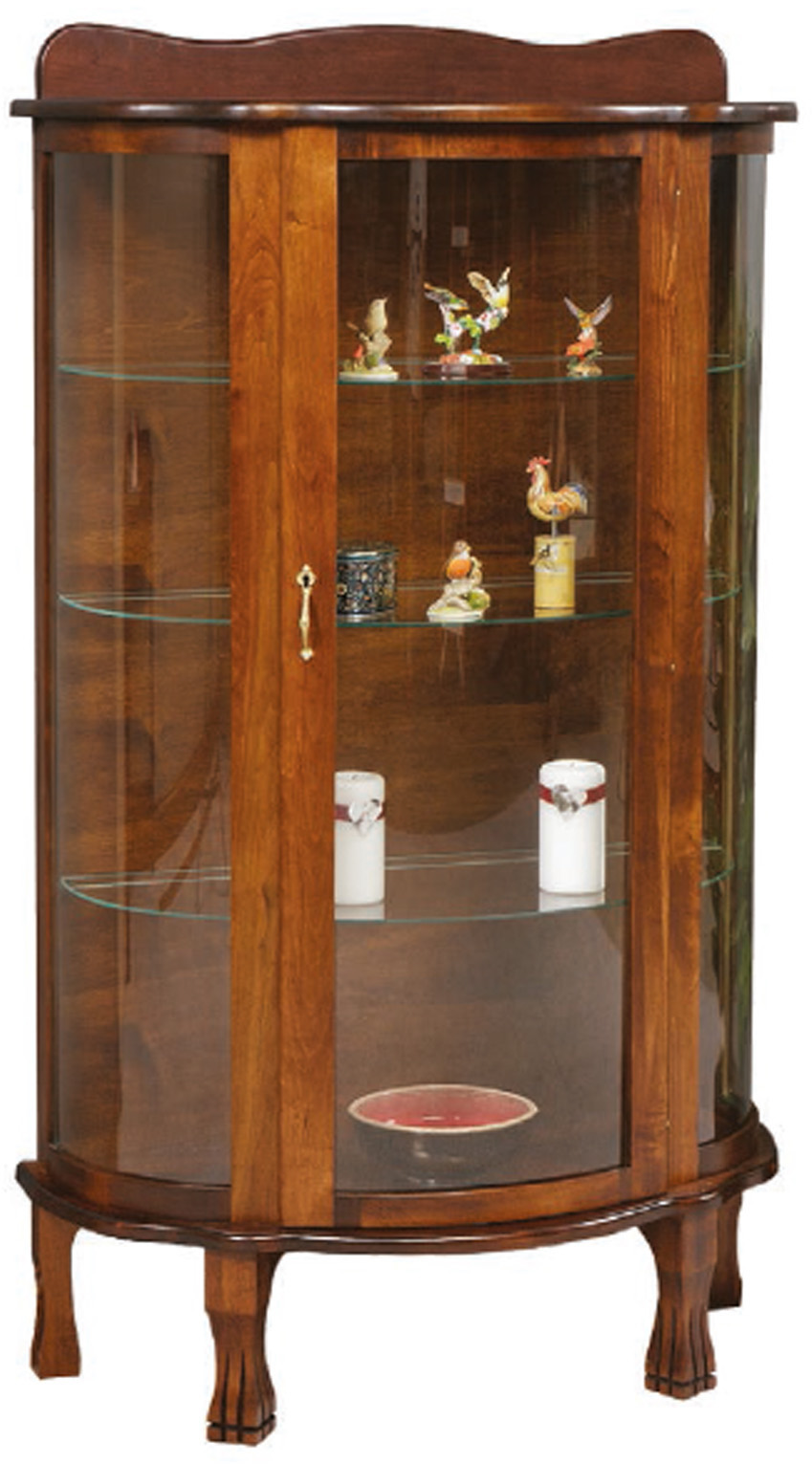 Amish shop china cabinet