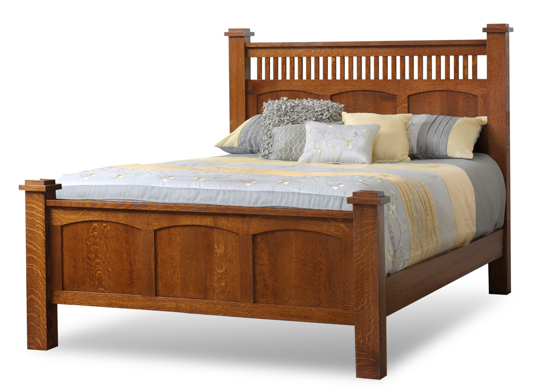 Florentine Mission Style Bed