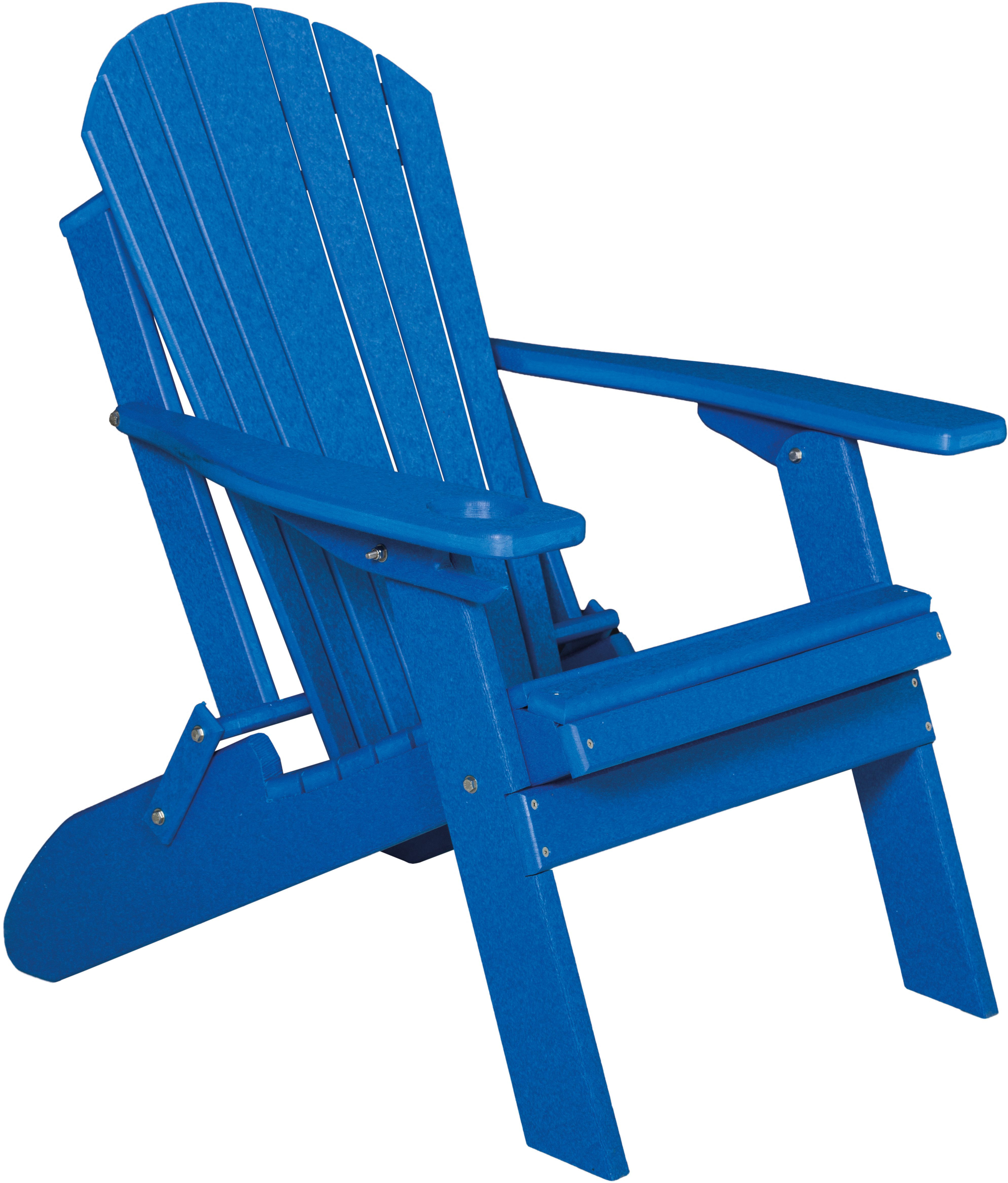 Recycled Poly Folding Adirondack Chair Free Shipping