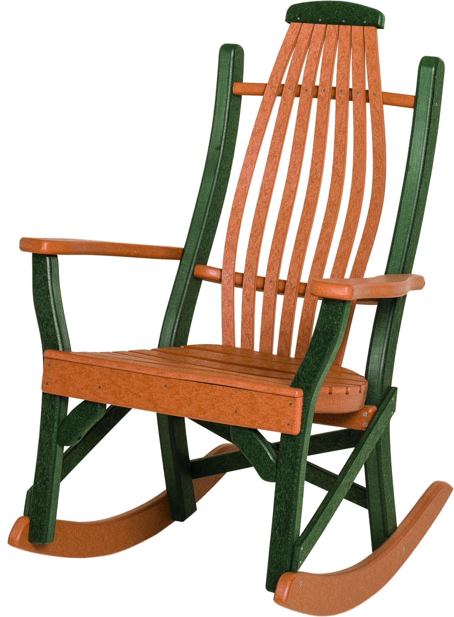 Recycled Poly Bentwood Rocker