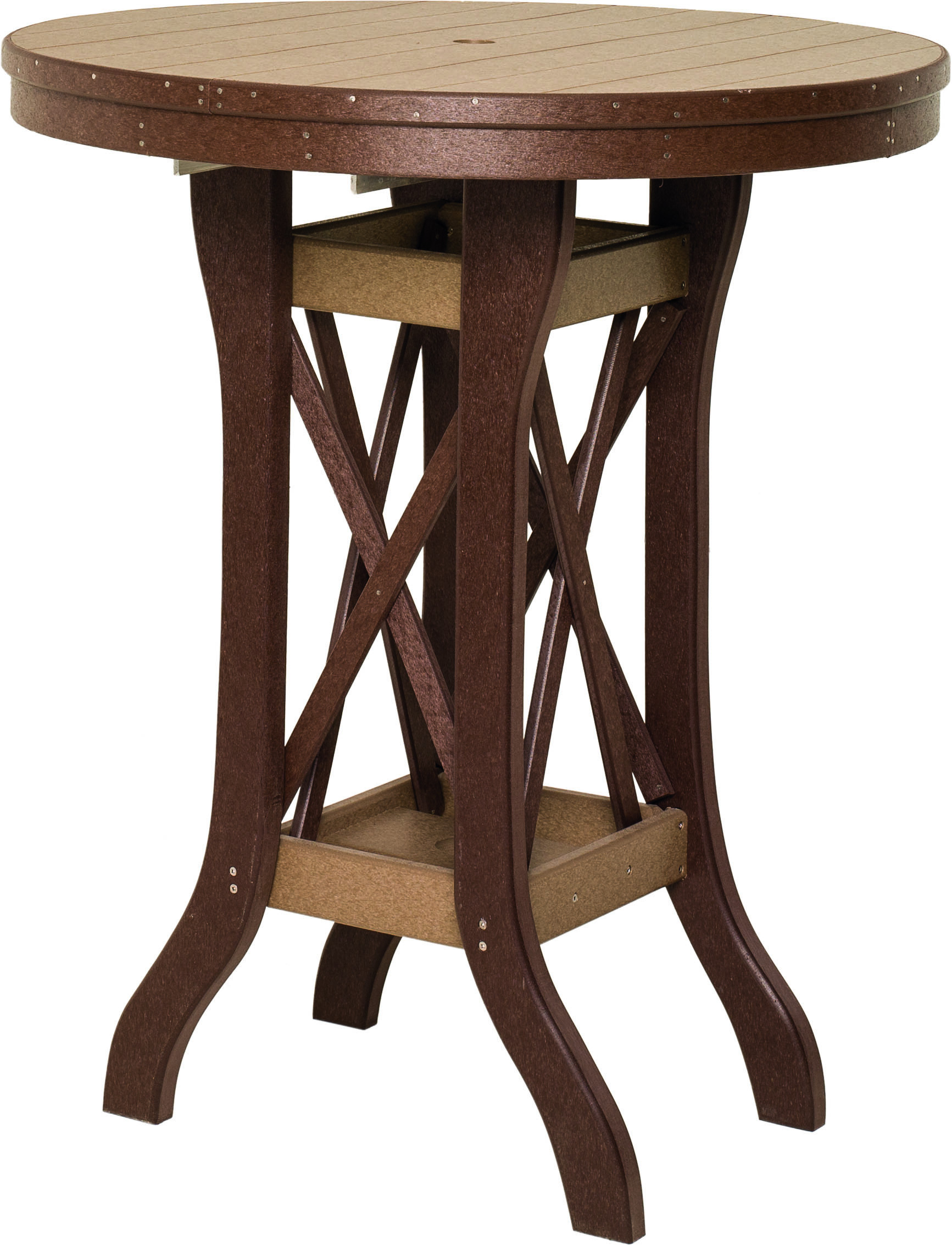 Recycled Poly Pub Table Free Delivery