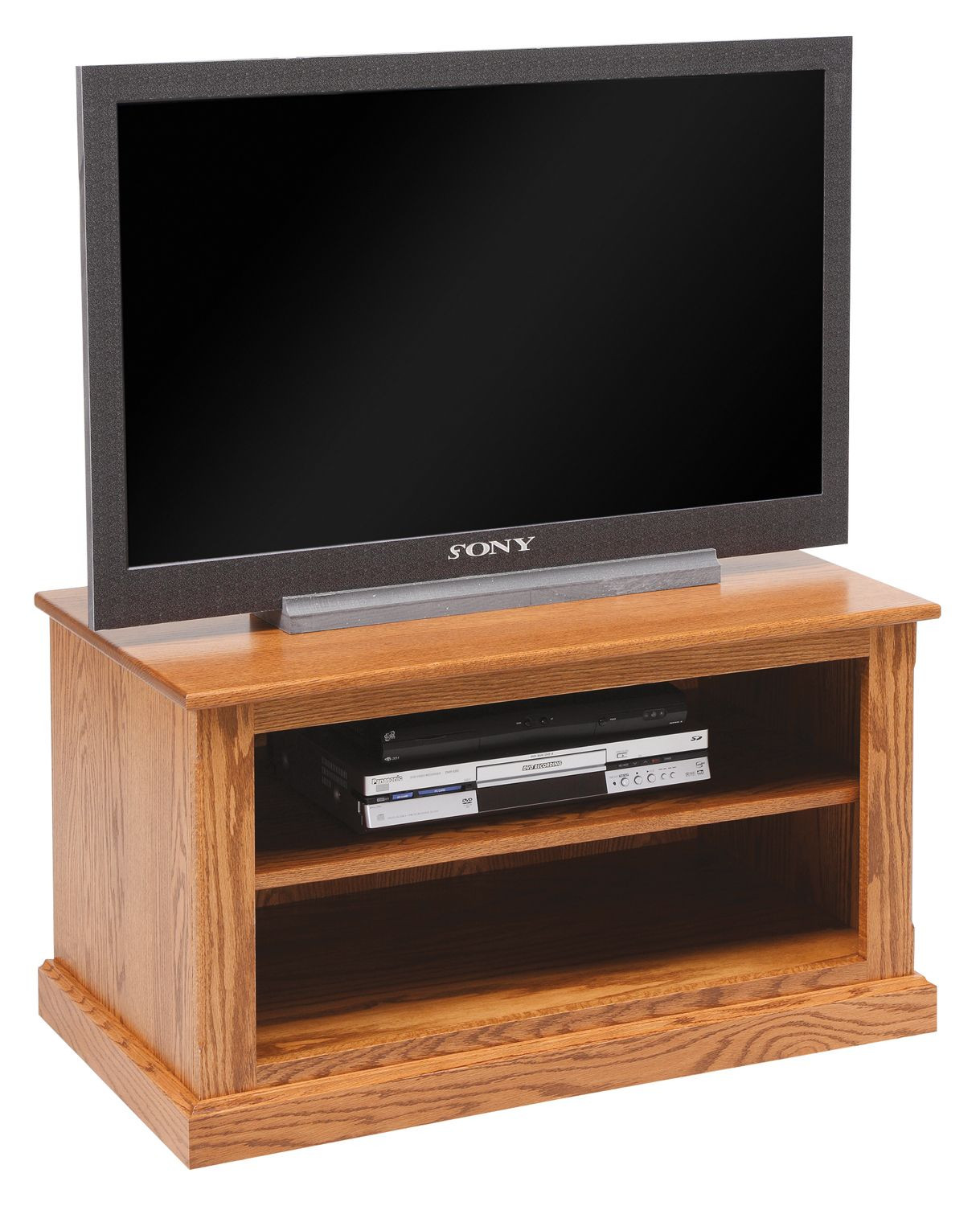 Small Solid Wood TV Stand - Free Delivery