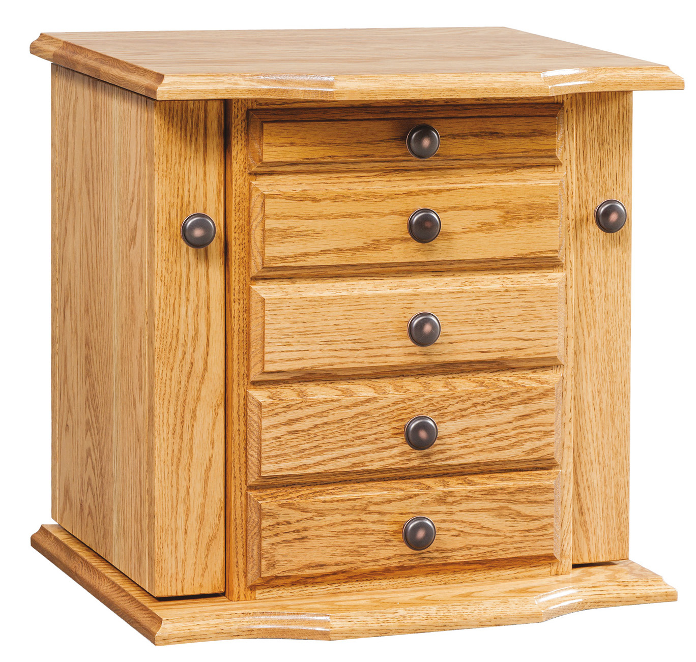 Amish Dresser Top Jewelry Armoire Solid Wood