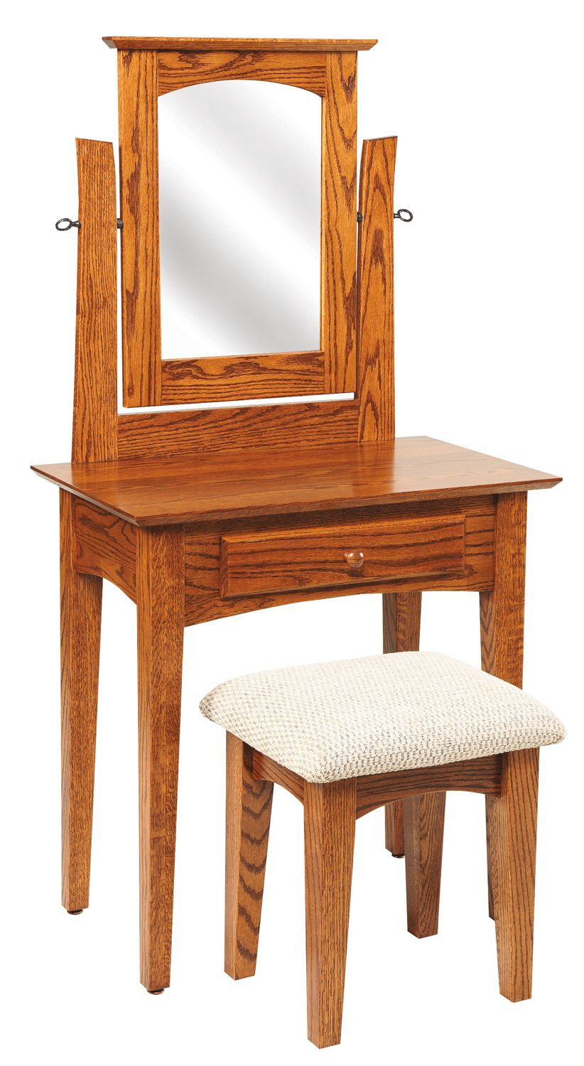 Small Shaker Dressing Table - Solid Wood - Free Curbside Delivery