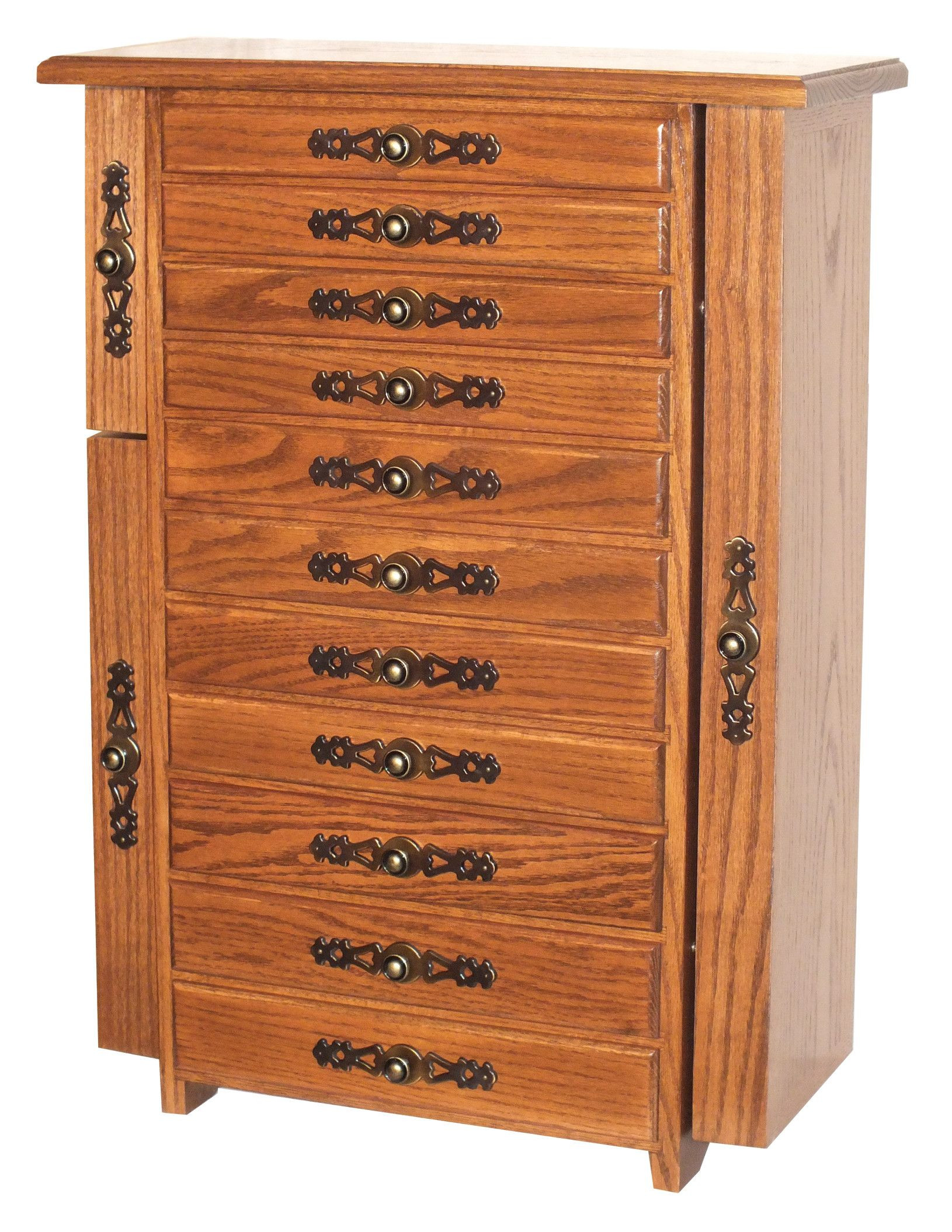 Tall sales jewelry chest