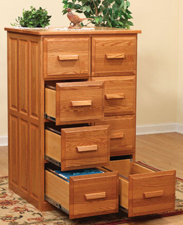 solid-oak-file-cabinet