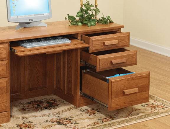 oak-credenza